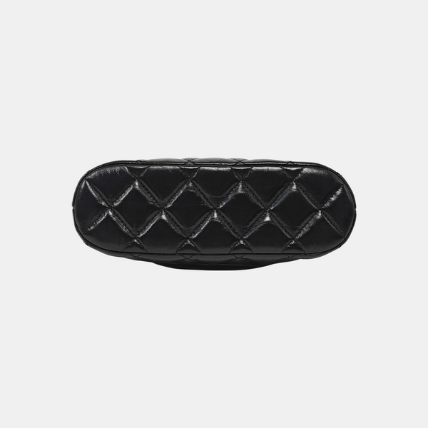 24B Small Quilted Lambskin Black