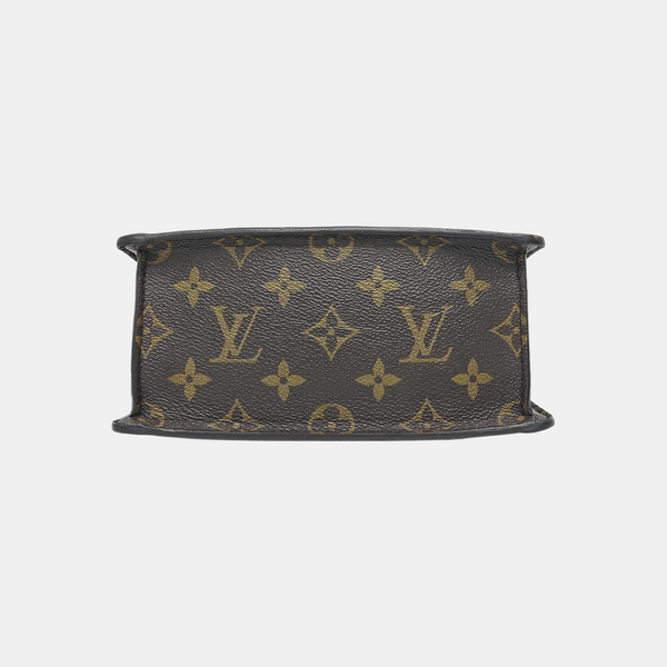 SPRING STREET Monogram Patent Leather Gray