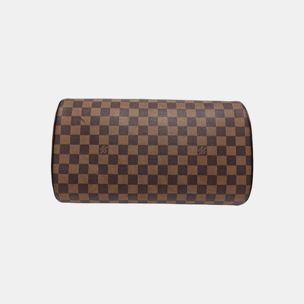 RIBERA MM Damier Ebene Coated Canvas Brown