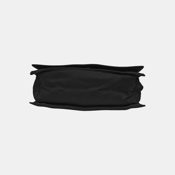Nylon Shoulder Bag Black