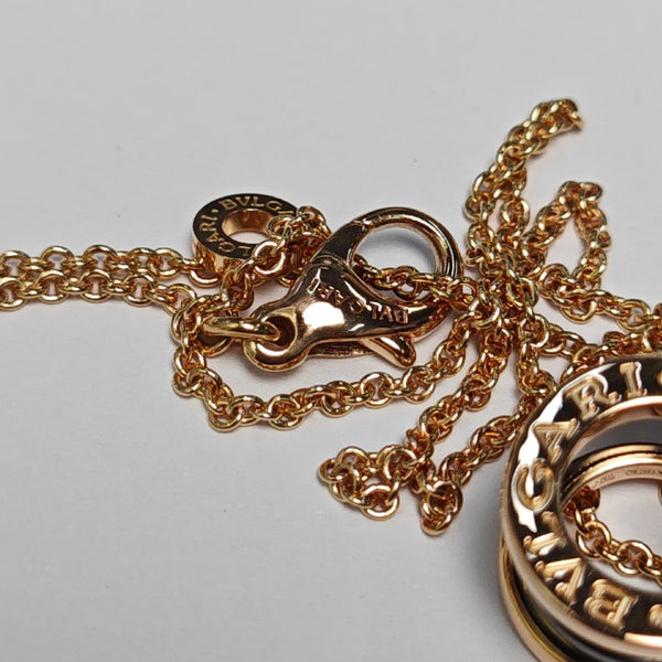 B.ZERO1 18k Rose Gold Necklace