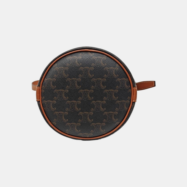 TRIOMPHE CANVAS Small Coated Canvas Brown