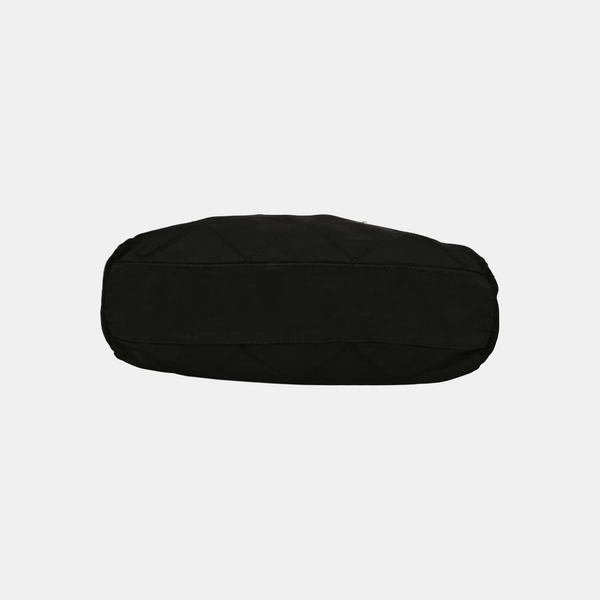 Nylon Quilted Nylon Black