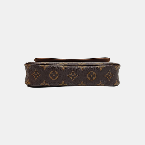 IVY Monogram Coated Canvas Brown