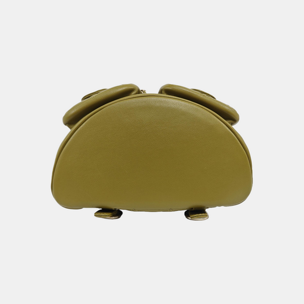 DUMA Small Quilted Calfskin Green