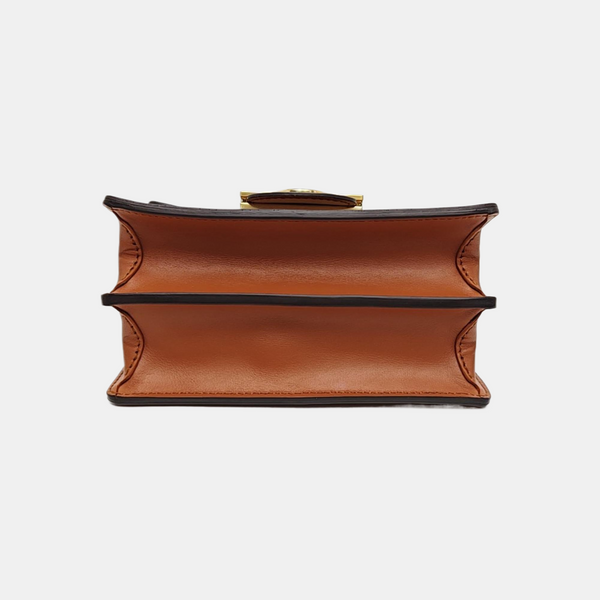 DAUPHINE Mini Monogram Coated Canvas Brown