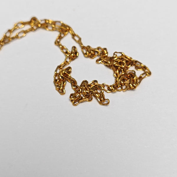 Pop H Metal Gold Necklace