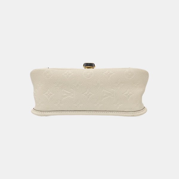 DIANE Monogram Calfskin Beige