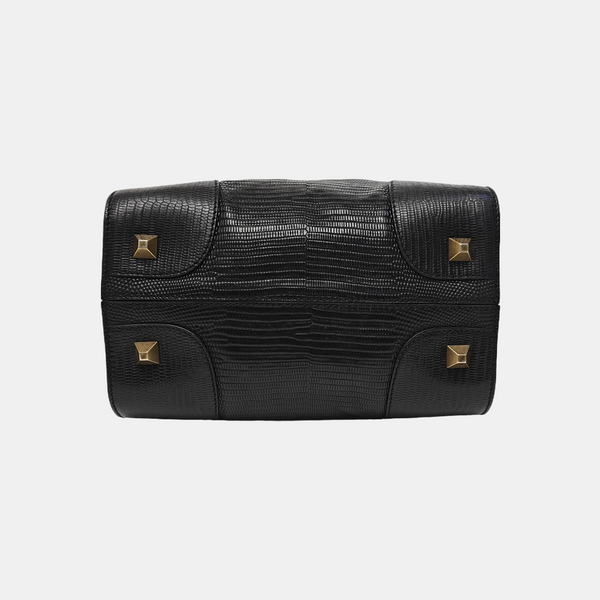 Calfskin Shoulder Bag Black