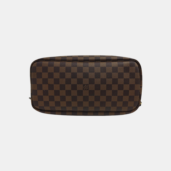 NEVERFULL MM Damier Ebene Coated Canvas Brown