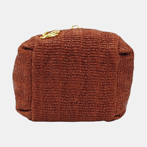 Special Material Shoulder Bag Brown