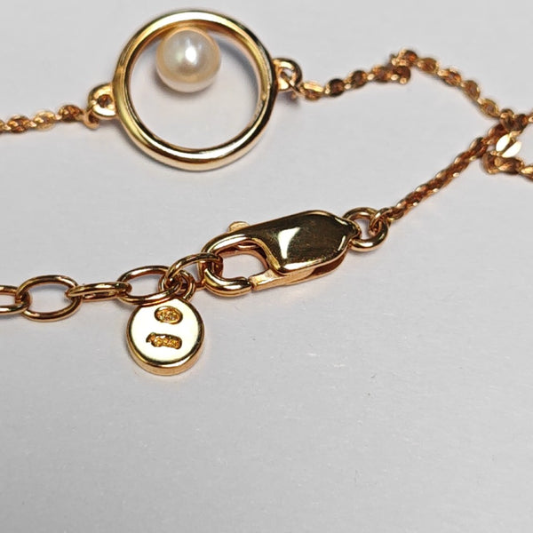 925 Sterling Silver Rose Gold Bracelet