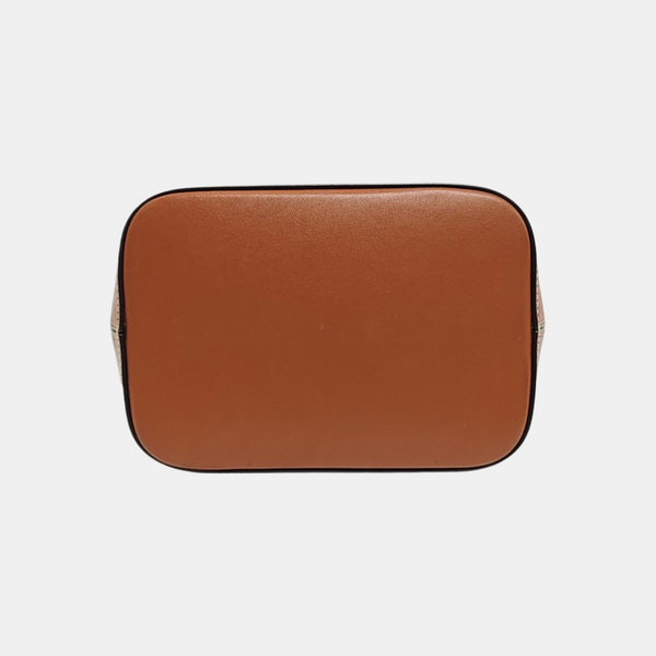 Calfskin Bucket Bag Brown