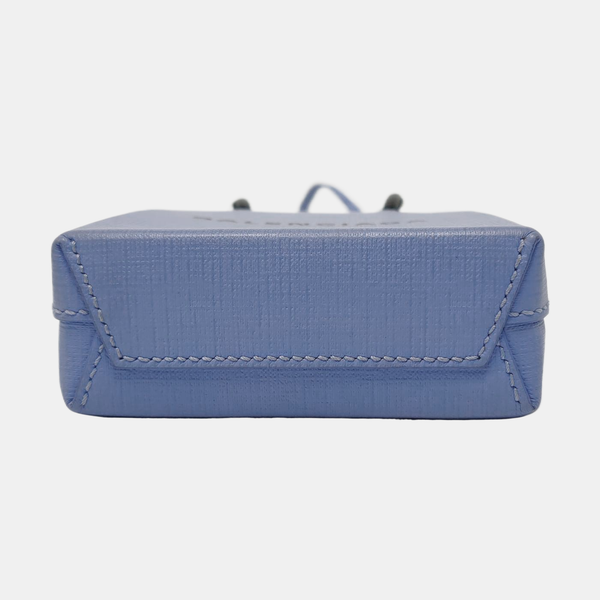 Shopping Bag Calfskin Purple