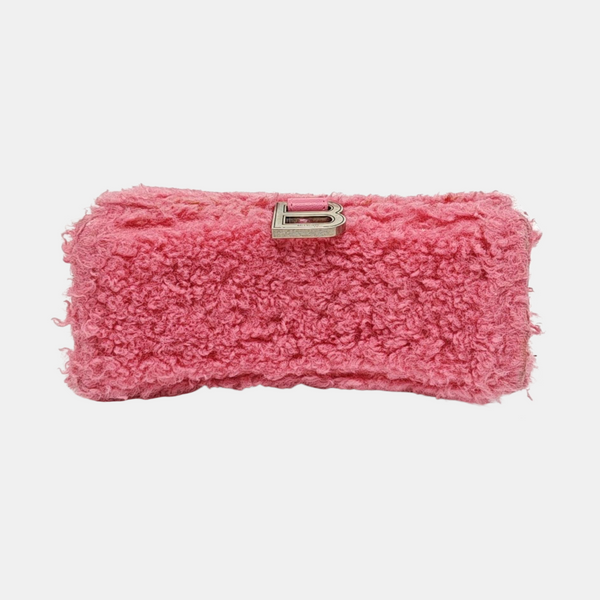 Hourglass Mini Sheepskin Pink