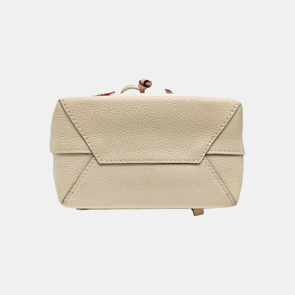 LOCKME Mini Calfskin Beige