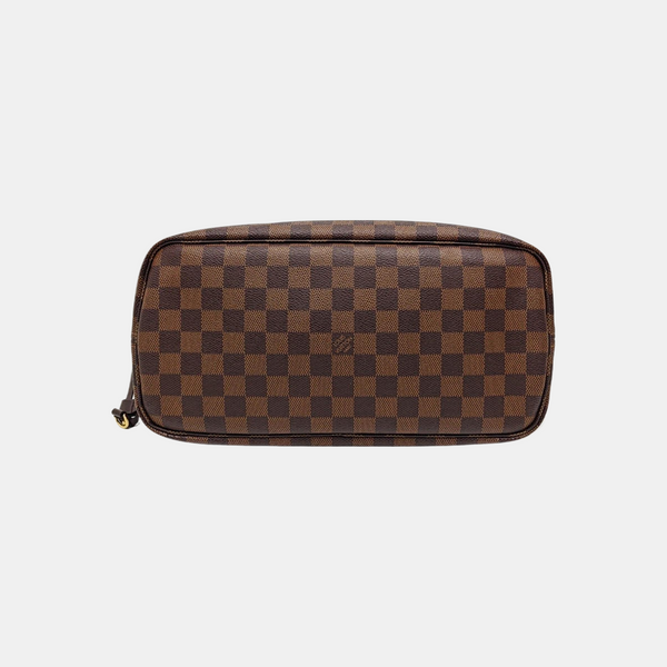NEVERFULL MM Damier Ebene Coated Canvas Brown