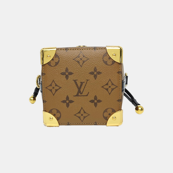 NOÉ PURSE LV CHARMS Monogram Coated Canvas Brown