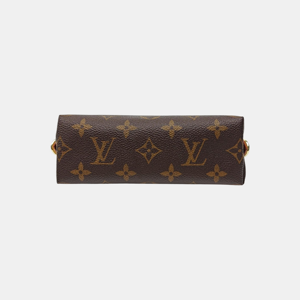 COSMETIC PM Monogram Coated Canvas Brown