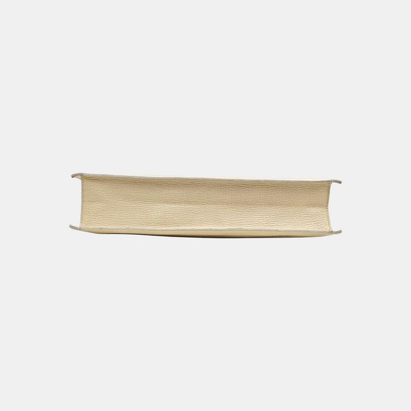 Calfskin Shoulder Bag Beige