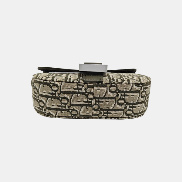 Saddle Mini Oblique Fabric Beige