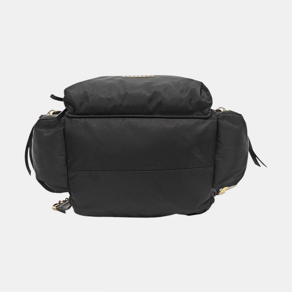 The Rucksack Medium Nylon Black