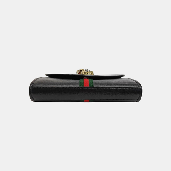Rajah Small Calfskin Black