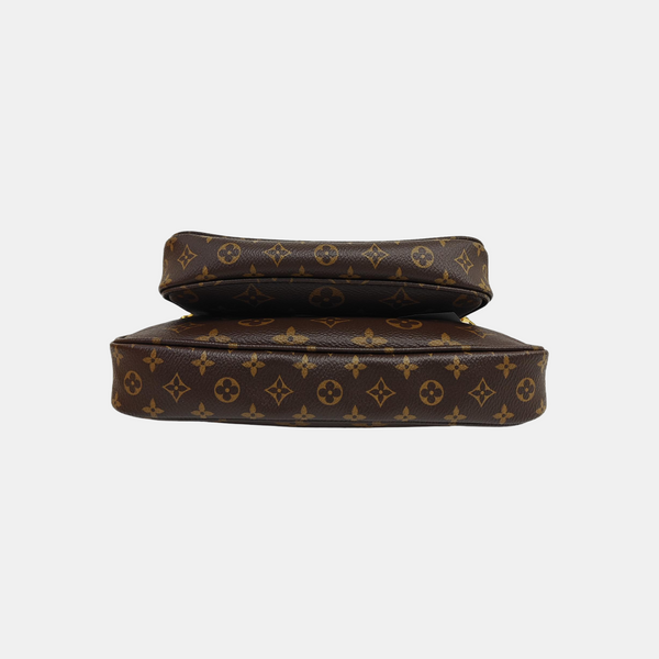 MULTI Monogram Coated Canvas Brown