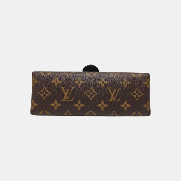 LOCKY BB Monogram Coated Canvas Brown
