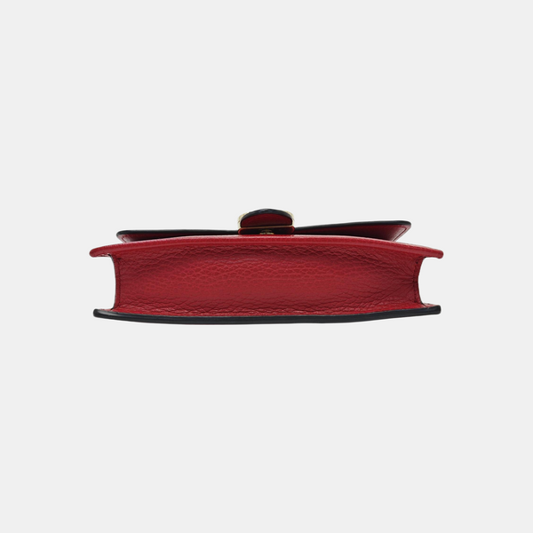Calfskin Shoulder Bag Red