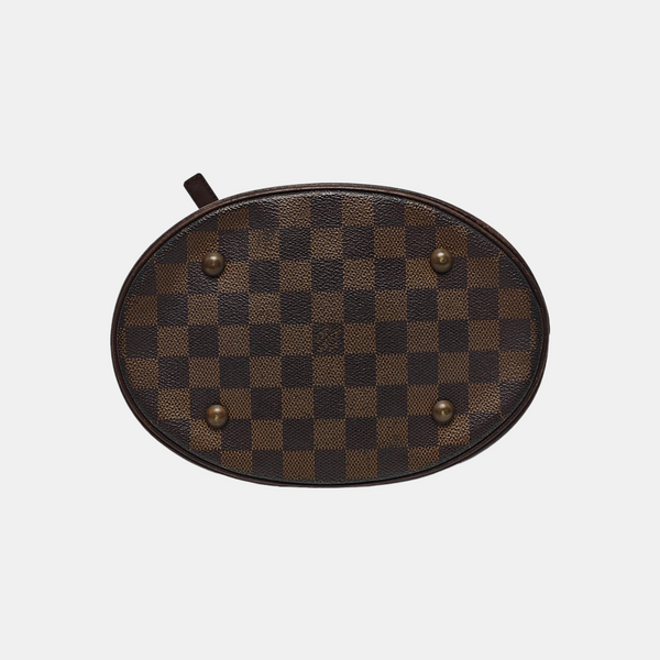 BUCKET PM Damier Ebene Coated Canvas Brown