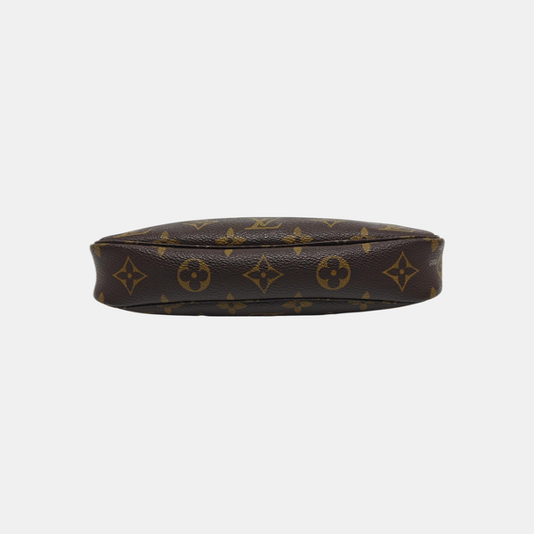 ACCESSOIRES Monogram Coated Canvas Brown