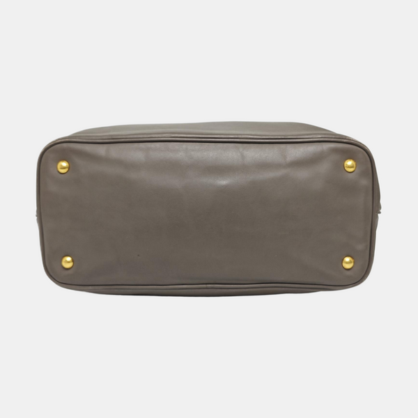 Calfskin Tote Bag Gray