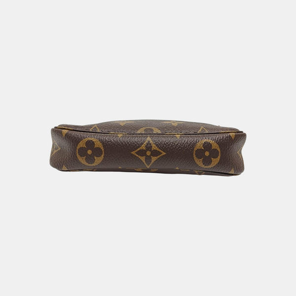 ACCESSOIRES Mini Monogram Coated Canvas Brown