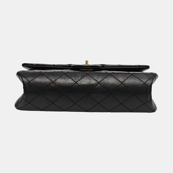 2.55 225 (small) Quilted Calfskin Black