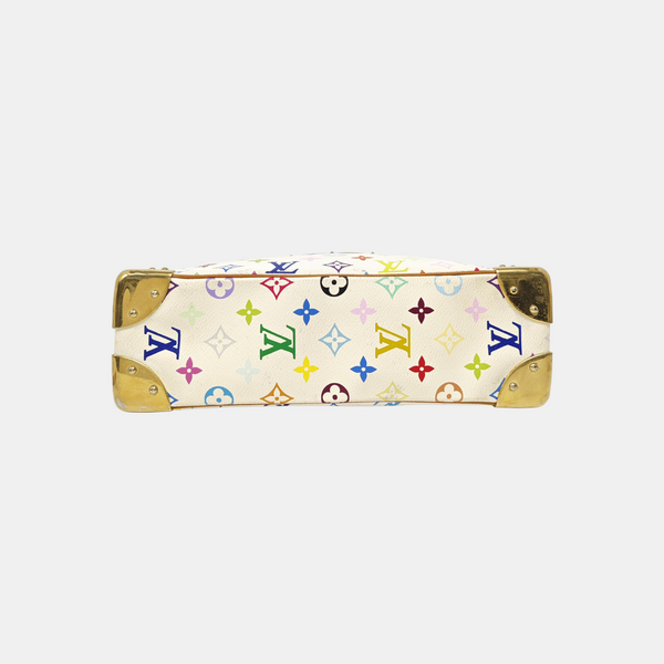 LV × TM BOULOGNE Monogram Coated Canvas White