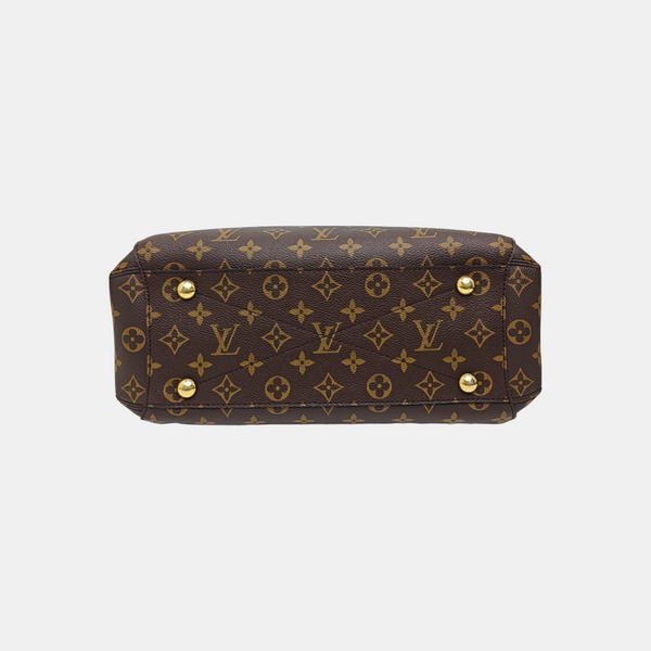 MONTAIGNE Monogram Coated Canvas Brown