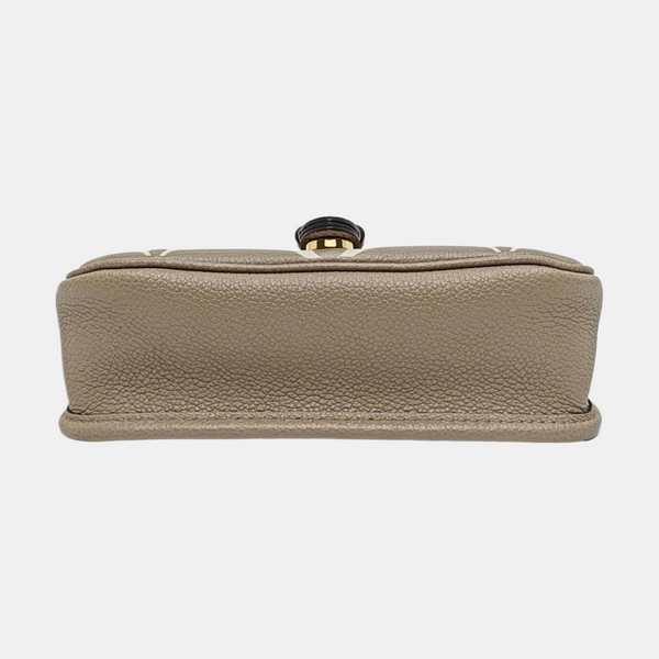 DIANE Nano Monogram Calfskin Gray