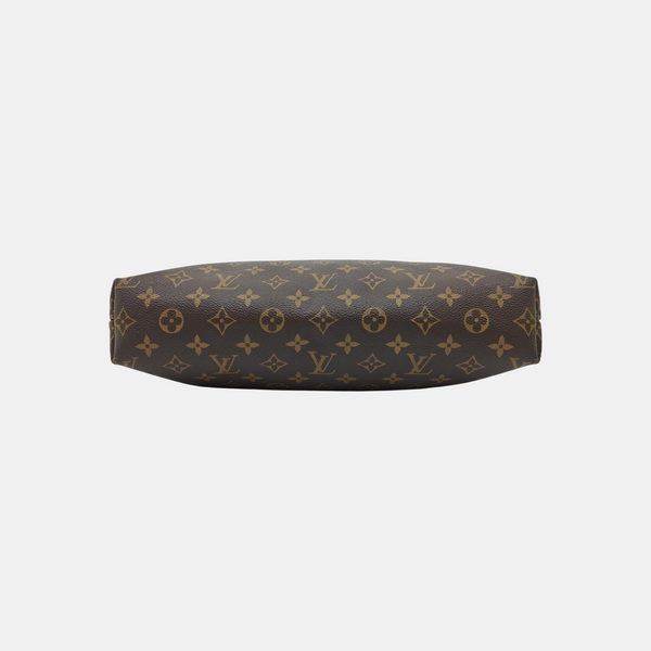 LOCKIT Monogram Coated Canvas Brown