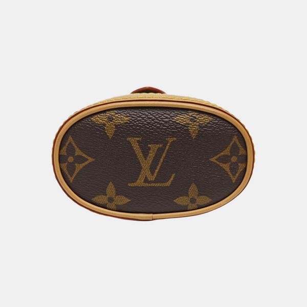 FOLD ME Monogram Coated Canvas Brown