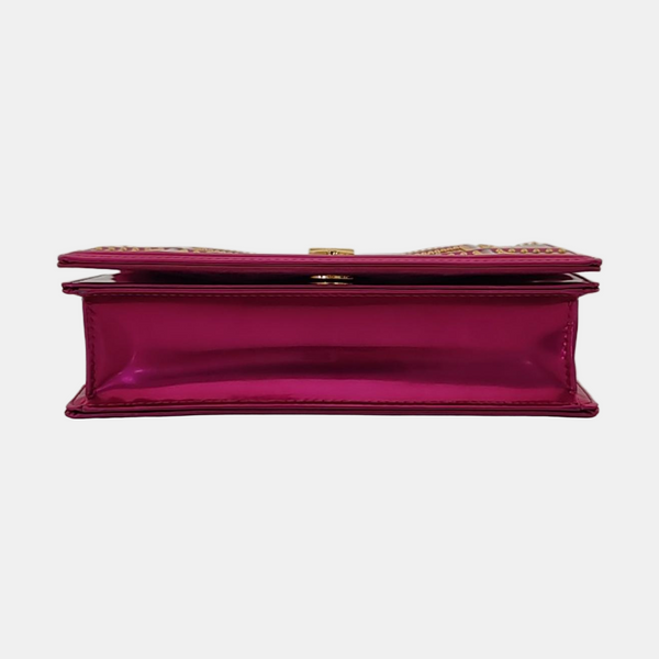 Diorama Cannage Patent Leather Red