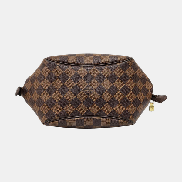 BELEM PM Damier Ebene Coated Canvas Brown