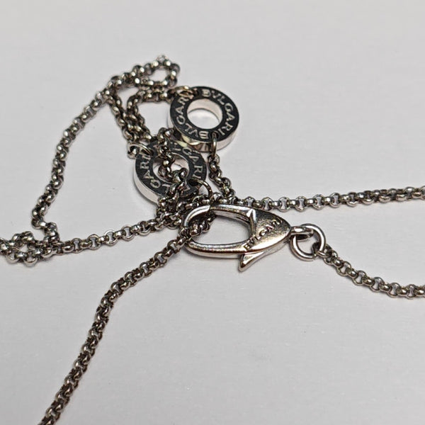 CROCE 18k White Gold Silver Necklace