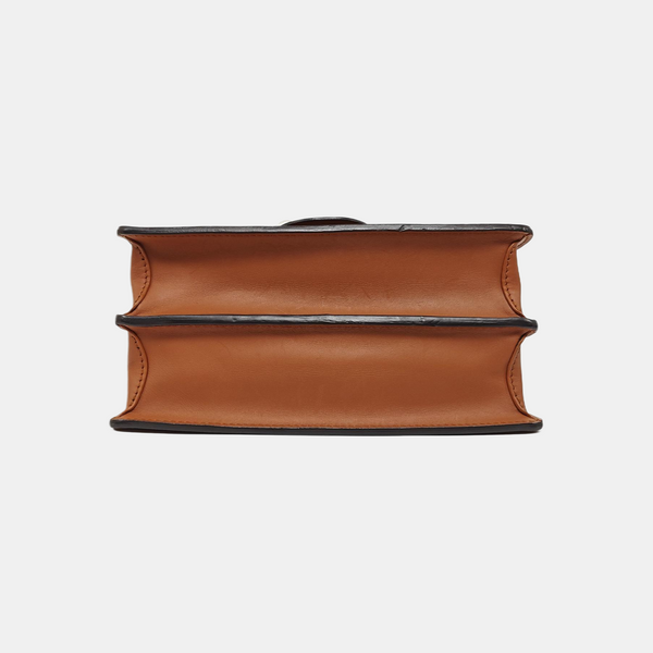 DAUPHINE MM Monogram Coated Canvas Brown