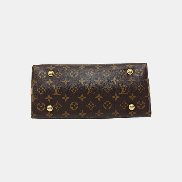 CARRYALL PM Monogram Coated Canvas Brown