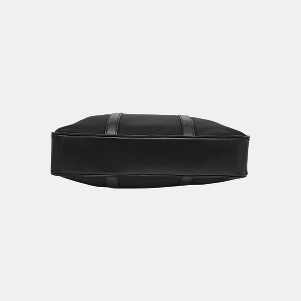 Nylon Shoulder Bag Black