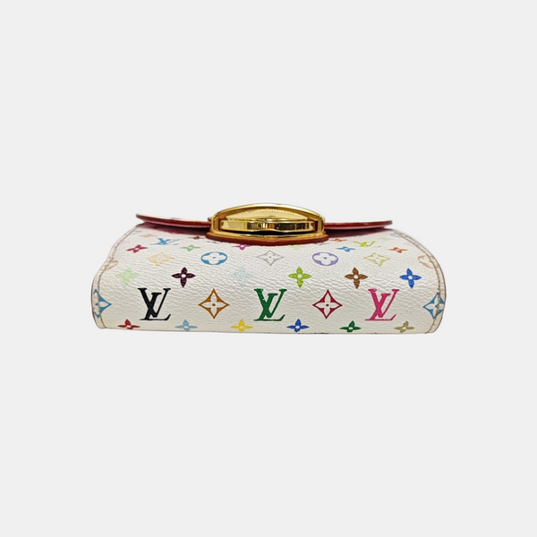 LV × TM KOALA Monogram Coated Canvas White Wallet