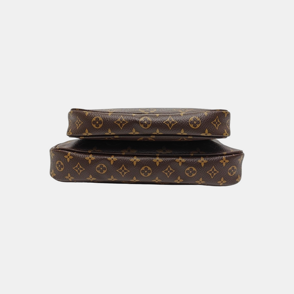 MULTI Monogram Coated Canvas Brown