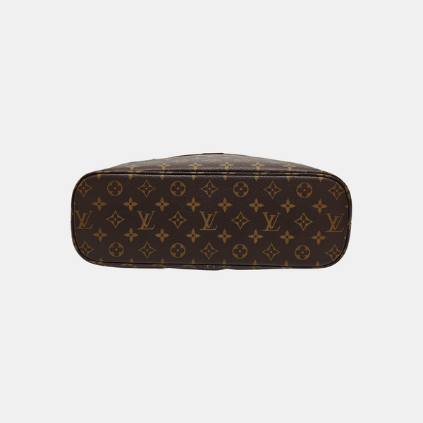 Line Up Monogram Coated Canvas Brown