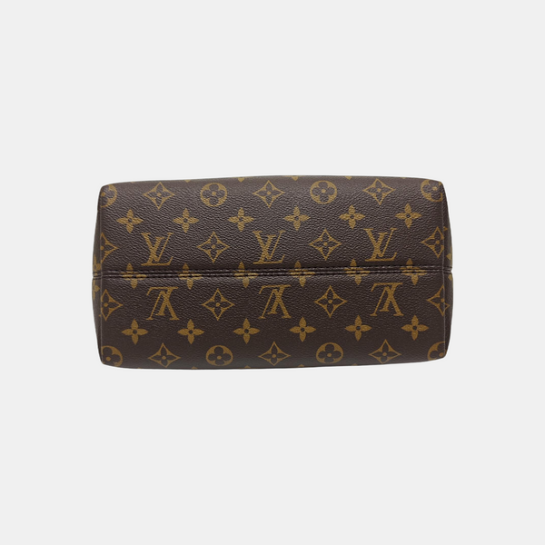 BOETIE PM Monogram Coated Canvas Brown